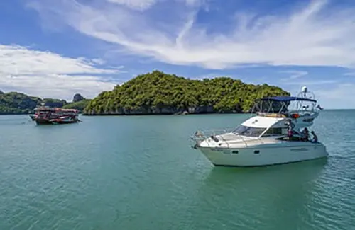Princess 42 Yacht Rental – Koh Samui Luxury Charter